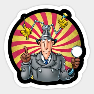 Inspecting Laughs Movie Moments With Inspector Gadget Sticker